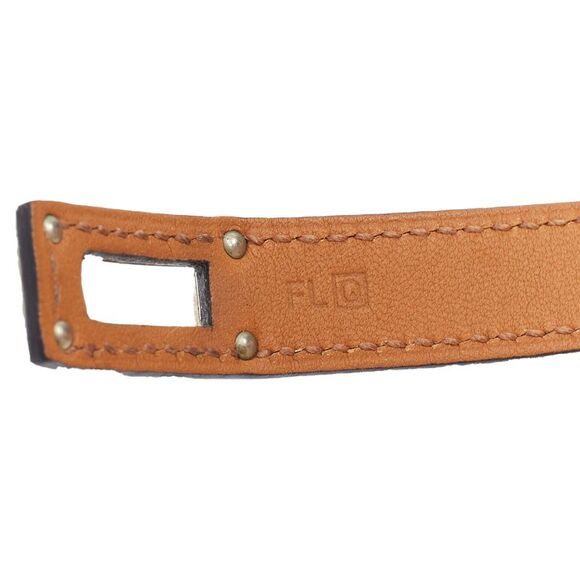 Hermes Kelly Double Tour PHW leather wrap turnlock bracelet - Picture 6 of 6